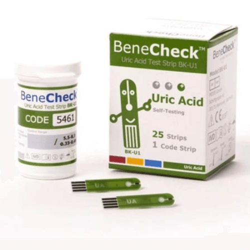 Benecheck Uric Acid Strips 25's