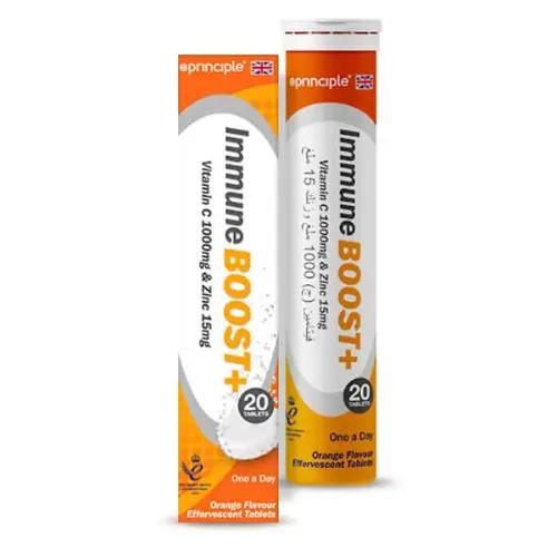 Principle Immune Boost Vitamin C With Zinc Effervescent 20S