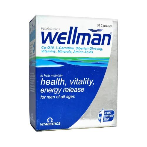 Vitabiotics Wellman Cap 30's