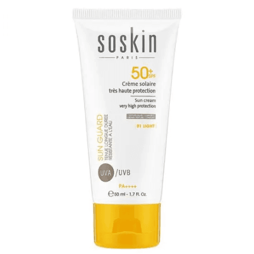 Soskin Spf50+ Sun Cream Vhp 01 Light Tint 50 Ml