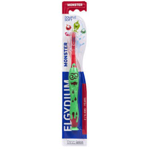 Elgydium Kids Monster Toothbrush 2-6 Soft