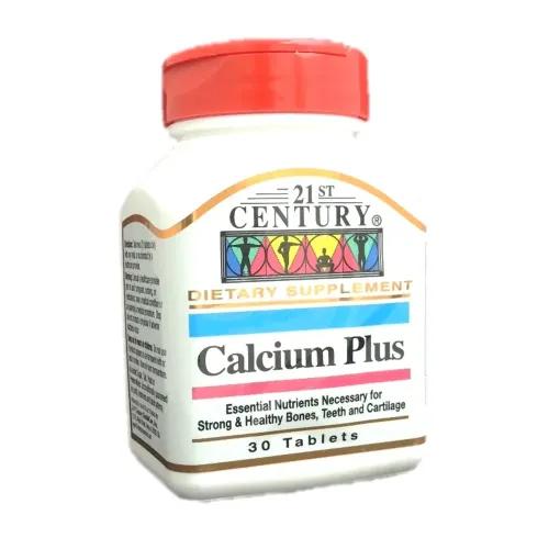 21St Century Calcium Plus Tablets 30 Pieces