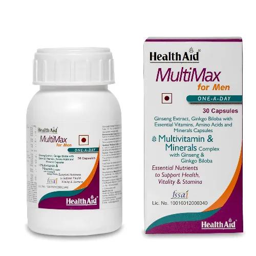 Health Aid Multimax Men 30 Capsules 