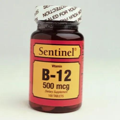 Sentinel B12 500 Mcg Tab 100S