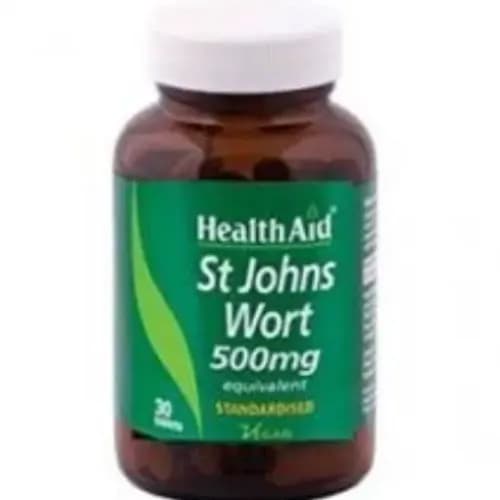 Health Aid Stjohns Wort 500Mg 30 Tablets