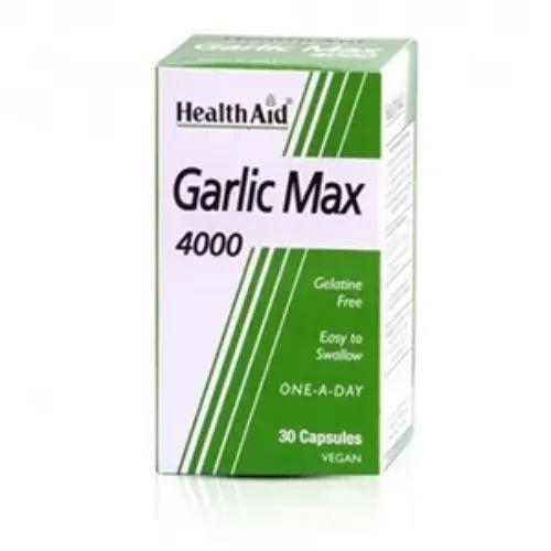 Health Aid Garlic Max 4000 Tabs 30S 