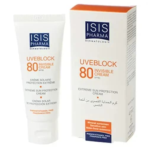 Isis Uveblock Spf 80 Invisible White 40 Ml