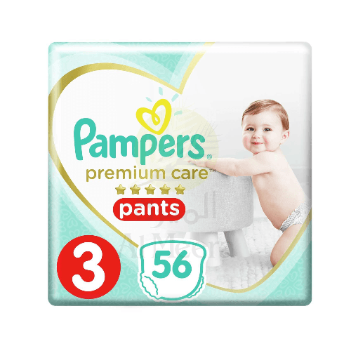 Pampers Diapers Premium Care Pants Jumbo Pack S3 56S @Sp