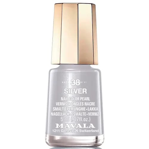 Mavala Nail Polish 38 Silver 5 Ml