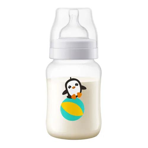 Avent Scf821/13 Anti-Colic Botl Penguin 1M+ 260Ml