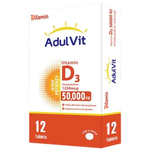 Ditamin Adulvit Vit D3 50,000Iu Tab