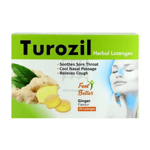 Turozil Lozenger Ginger 24S