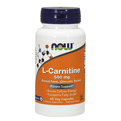 Now L-Carnitine 500Mg Cap 60S