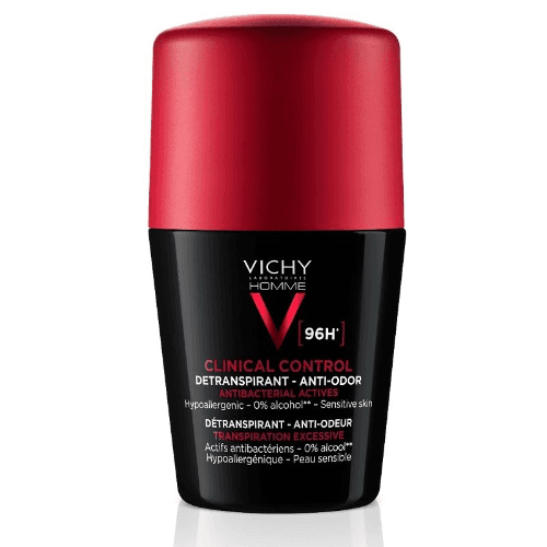 Vichy Clinical Deo Roll-On 96Hr For Men 50Ml