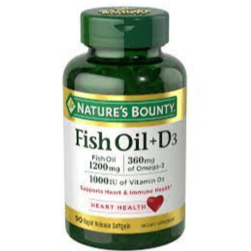 Nature'S Bounty Fish Oil 1200 Mg Plus Vitamin D1000 Iu 90S