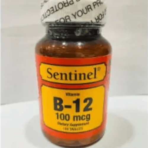 Sentinel Vitamin B12 100Mcg Tab 100S