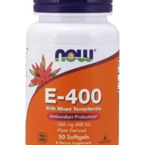 Now Vitamin E-400iu , Softgels 50's