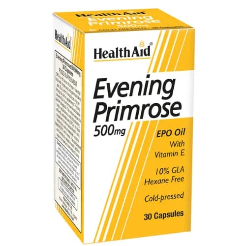 Health Aid Evening Primrose 500Mg 30 Capsules 