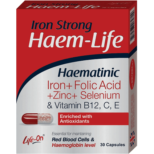 Life On Haem-Life Cap 30S 