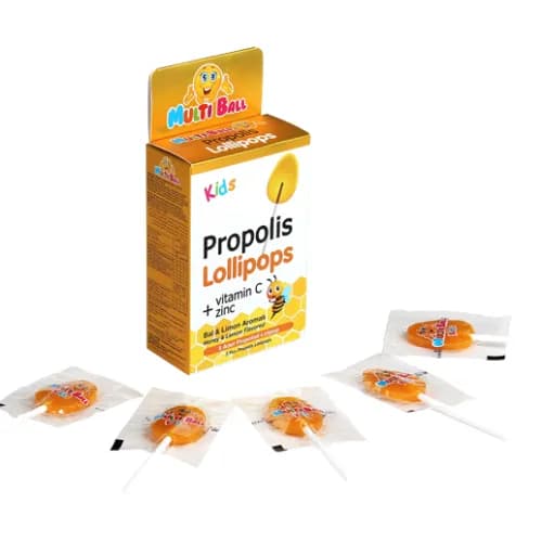 Multiball Kids Propolis Lollipops 7S