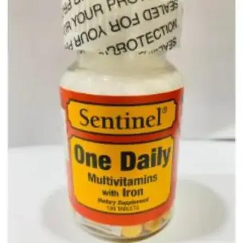 Sentinel One Daily Multi Vitamin With Iron Tab 100's