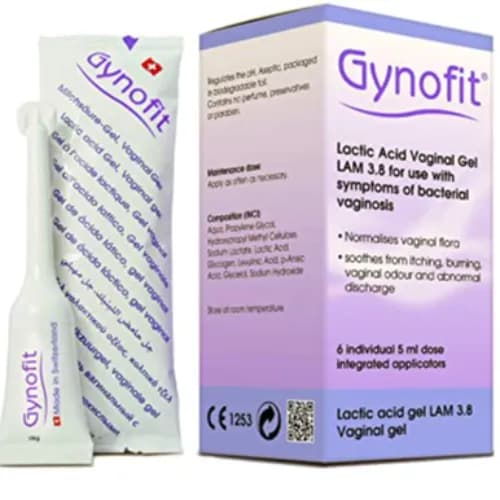 Gynofit Lactic Acid Vaginal Gel 6 Pieces