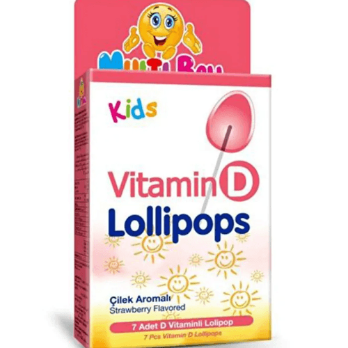 Multiball Kids Vitamin D Lollipops 7S