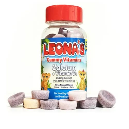 Leonas Gummy Calcium Plus Vitamin D3 30S