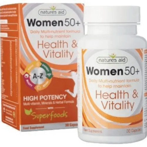 Natures Aid Women 50 Plus Multivitamin Capsule 30S