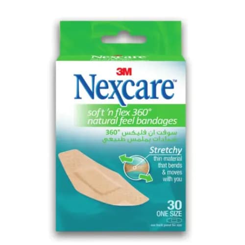 Nexcare Soft N Flex Bandage SF - 30 Pieces