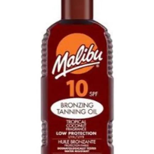 Malibu 10 Spf Tanning Oil 200 Ml