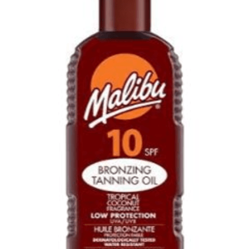 Malibu 10 Spf Tanning Oil 200 Ml