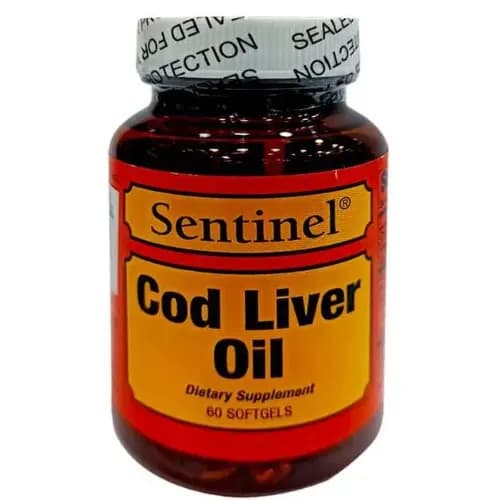 Sentinel Cod Liver Oil Softgel Cap 60S