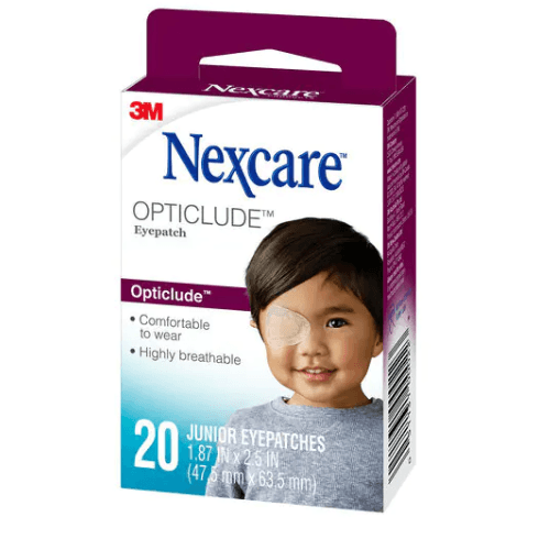 Nexcare Opticlude Eye Pad Junior 20S