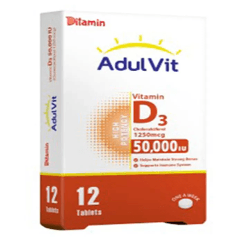 Ditamin Adulvit Vit D3 50,000Iu Tab