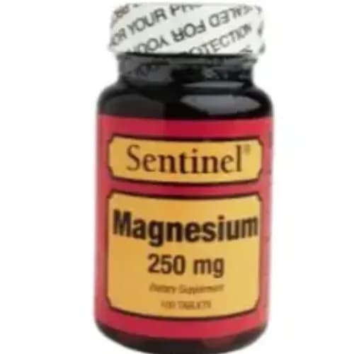 Sentinel Magnesium 250Mg Tab 100S