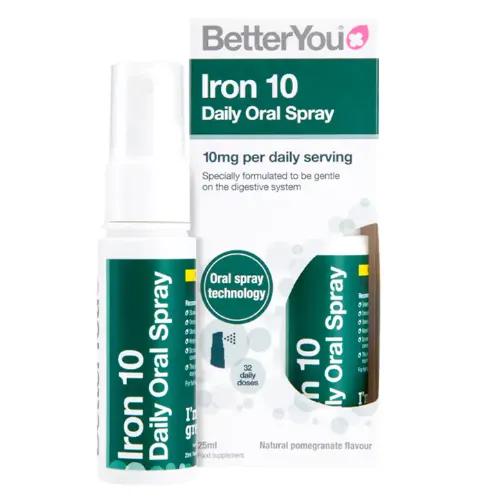 Better You Iron 10 Daily Oral Spray 25Ml