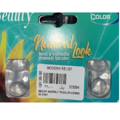 Beauty Monthly Tricolor Lenses 2S Gray