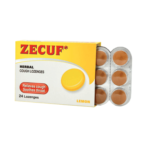 Zecuf Lozenges Lemon 24 Pieces