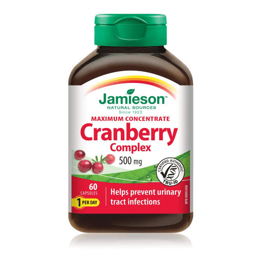 Jamieson Cranberry 500Mg Cap 60S