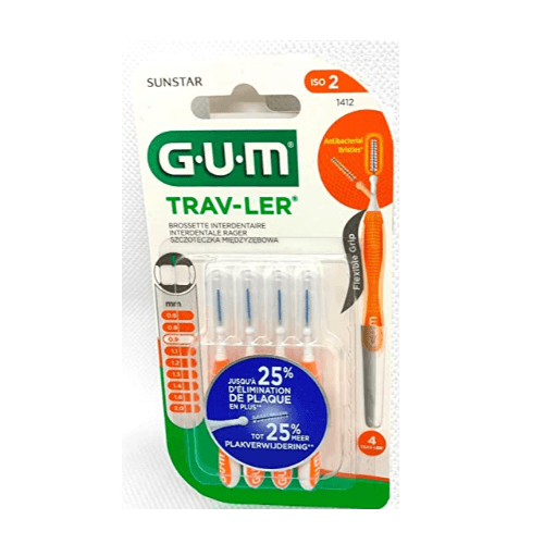 Gum 1412 Traveler Brush 0.9 Mm