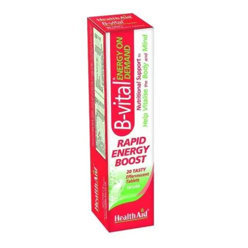 Health Aid B Vital Effervescent 20 Tablets 