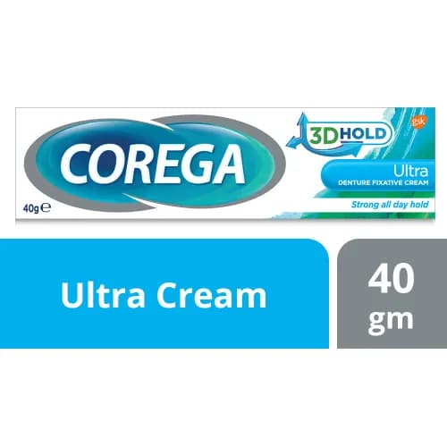 Corega Denture Ultra Cream 40 Gm