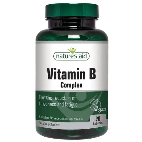 Natures Aid Vitamin B Complex 50 Plus Vitamin C Tab 30S