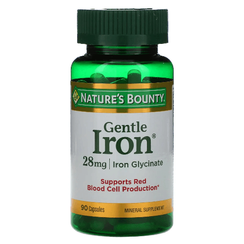 Nature'S Bounty Gentle Iron 28Mg Cap 90S