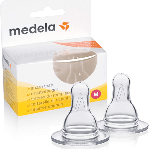 Medela Spare Teat Medium 2 Pieces