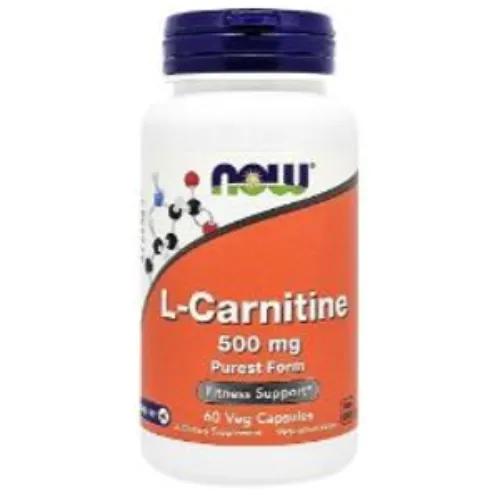 Now L-Carnitine 500Mg Cap 60S