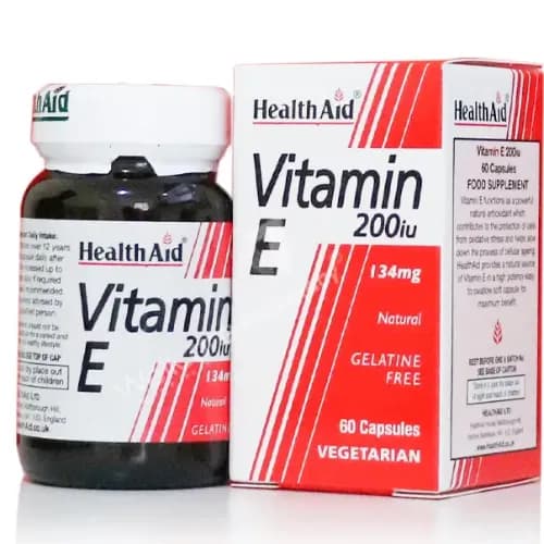 Health Aid Vitamin E 200Mg Caps 60S 