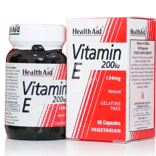 Health Aid Vitamin E 200Mg Caps 60S 