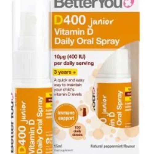 Better You D400 Junior Vitamin D Oral Spray 15Ml